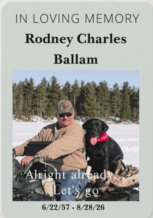 Photo 1 of Rodney Charles Ballam